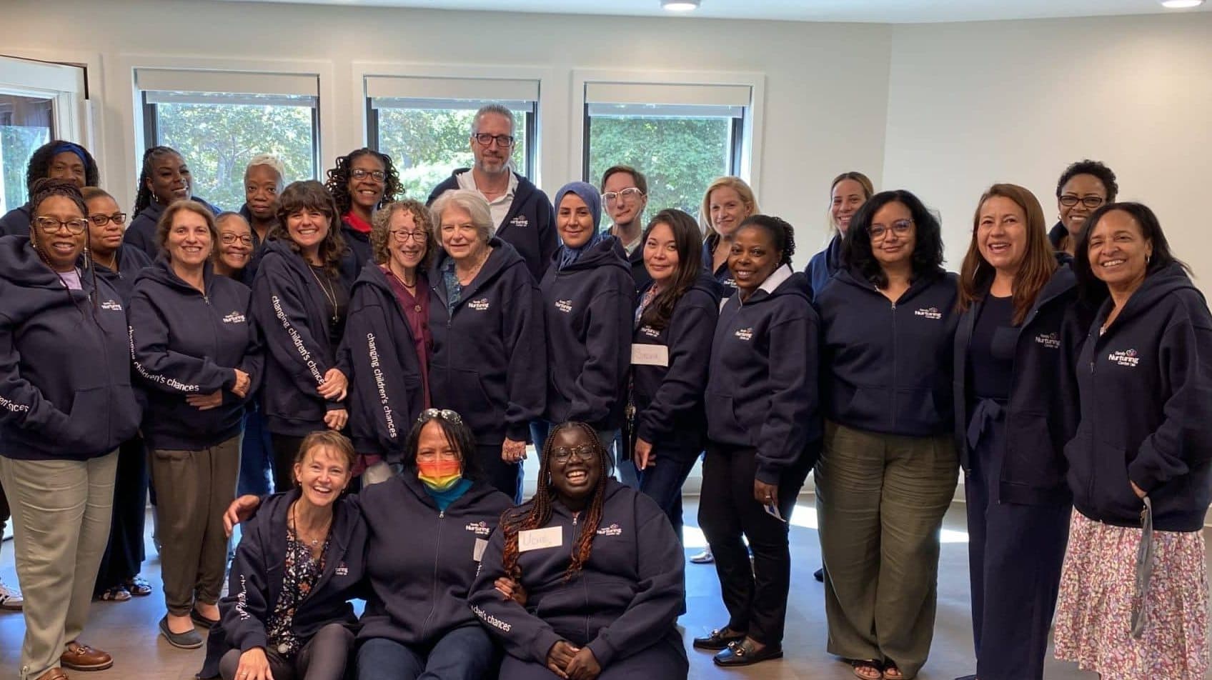 Family Nurturing Center staff and community members