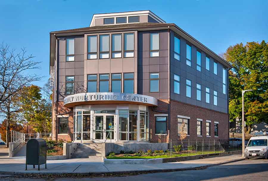 FNC's Family and Training Center at 200 Bowdoin Street, Dorchester.