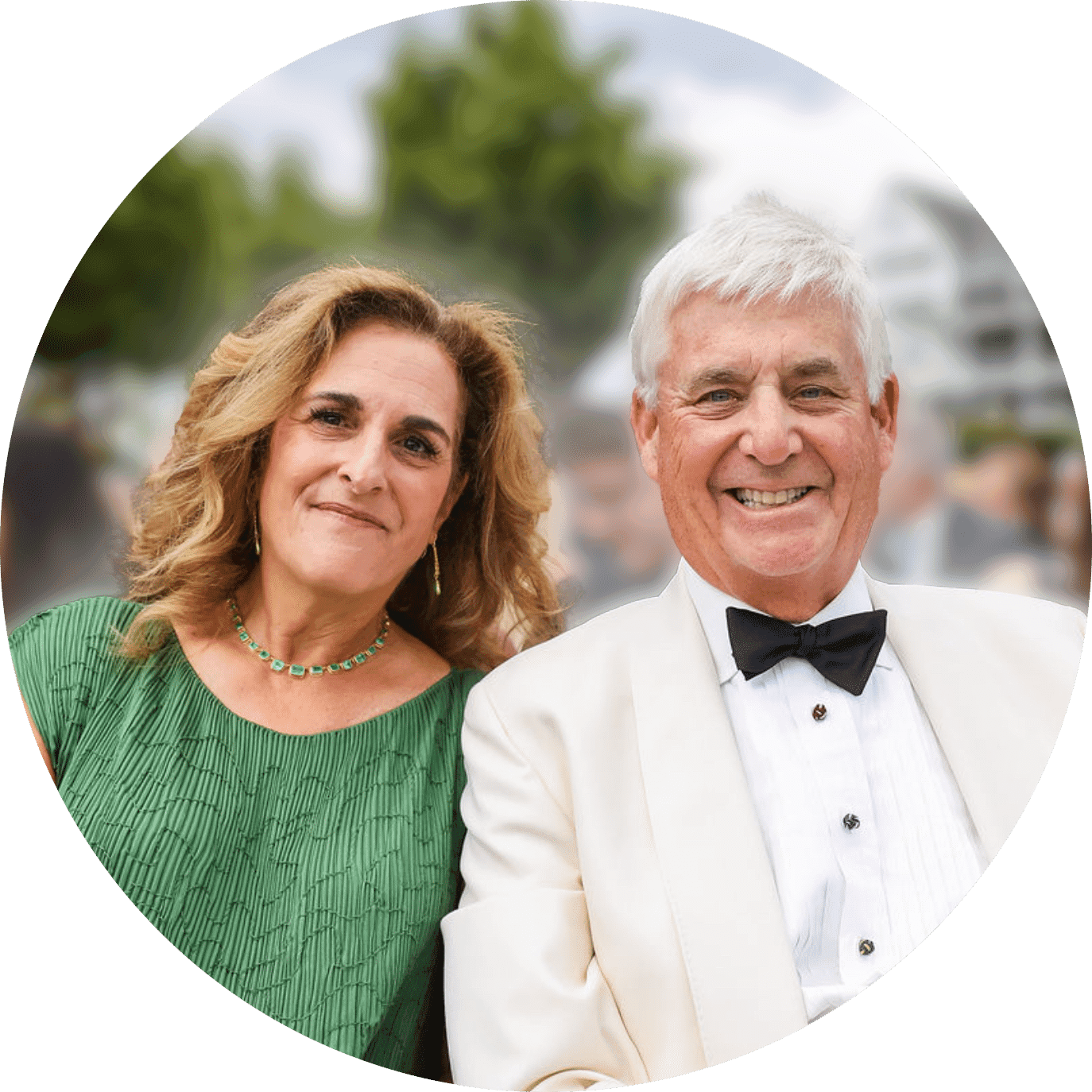 Portrait of Laura and Bob Peabody